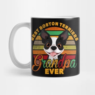 Best Boston Terriers Grandpa Ever Mug